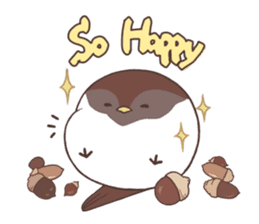 Suzume-san and Enaga-chan<English> sticker #8278616