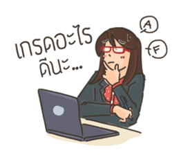 Ajarn is OK sticker #8278646