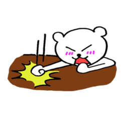 Bear ! sticker #8278672