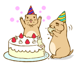 Cute Urocitellus richardsonii sticker #8278950