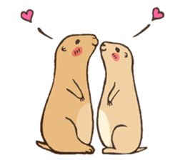 Cute Urocitellus richardsonii sticker #8278959