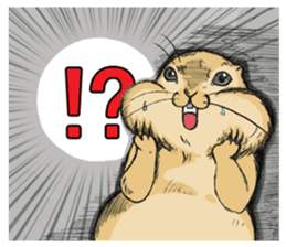 Cute Urocitellus richardsonii sticker #8278966