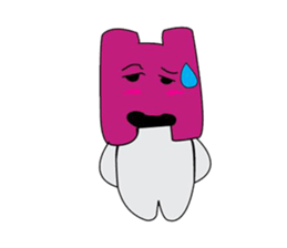 Hello "H" sticker #8279220