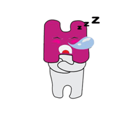 Hello "H" sticker #8279228