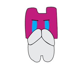 Hello "H" sticker #8279256