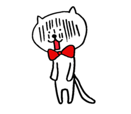 Euphoric cat sticker #8279312
