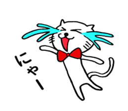 Euphoric cat sticker #8279314