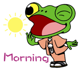 Master Frog sticker #8279592