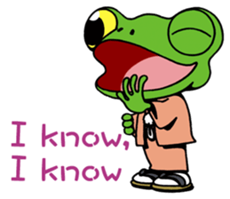 Master Frog sticker #8279615