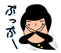 The stamp which declines an invitation sticker #8279645