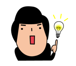 The stamp which declines an invitation sticker #8279651