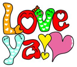 English cute Sticker.  ABC sticker #8279891