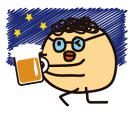 Punch chick again sticker #8280410