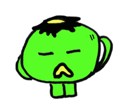 Kappa's weird one head only sticker #8280430