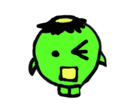 Kappa's weird one head only sticker #8280449