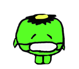 Kappa's weird one head only sticker #8280458