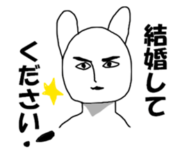 middle aged man O sticker #8280885