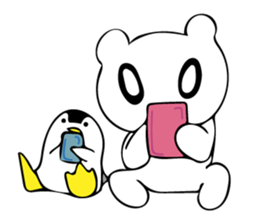 Kumakichi and Penkichi sticker #8281135