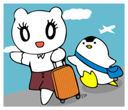 Kumakichi and Penkichi sticker #8281137