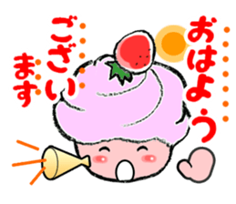 strawberry time sticker #8281264