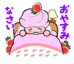strawberry time sticker #8281277
