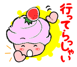 strawberry time sticker #8281288