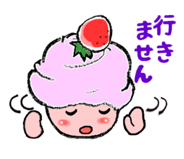 strawberry time sticker #8281289