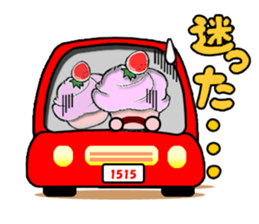 strawberry time sticker #8281290
