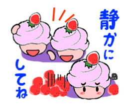 strawberry time sticker #8281295