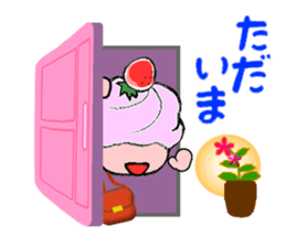 strawberry time sticker #8281299