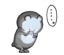 Bear, sometimes etcetera 2 sticker #8281340