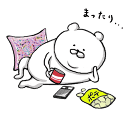 Bear, sometimes etcetera 2 sticker #8281346