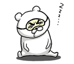 Bear, sometimes etcetera 2 sticker #8281347