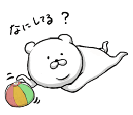 Bear, sometimes etcetera 2 sticker #8281364