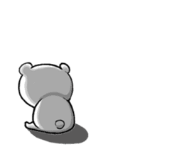 Bear, sometimes etcetera 2 sticker #8281367
