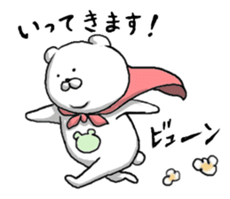 Bear, sometimes etcetera 2 sticker #8281368