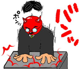 Cat chief director sticker #8282113