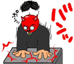 Cat chief director sticker #8282113