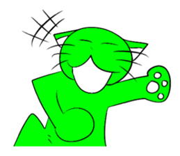 MIDORINONEKO sticker #8282186