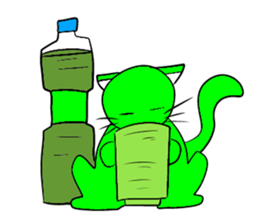 MIDORINONEKO sticker #8282188