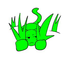 MIDORINONEKO sticker #8282193