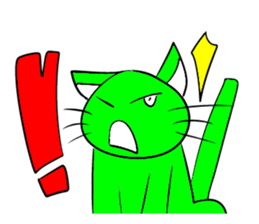 MIDORINONEKO sticker #8282196