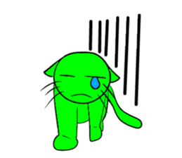 MIDORINONEKO sticker #8282199