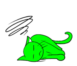 MIDORINONEKO sticker #8282201