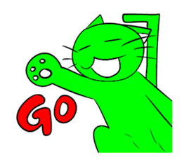 MIDORINONEKO sticker #8282202