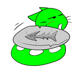 MIDORINONEKO sticker #8282215