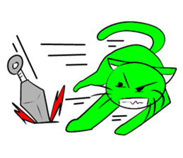 MIDORINONEKO sticker #8282216