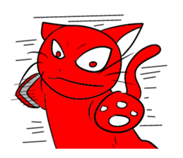 AKAIRONONEKO sticker #8282262