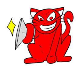 AKAIRONONEKO sticker #8282264