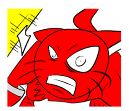 AKAIRONONEKO sticker #8282269